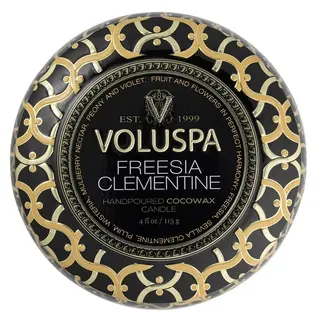 Produktfoto för Voluspa Freesia Clementine Mini Tin Candle 25h