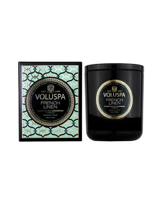 Produktfoto för Voluspa French Linen Classic Boxed Candle 60h