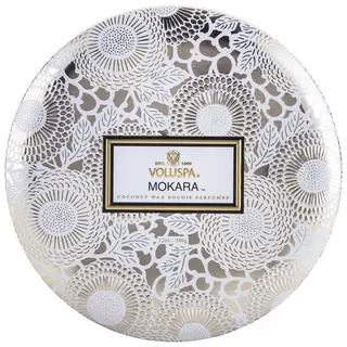 Produktfoto för Voluspa Mokara Japonica 3-Wick in Decorative Tin 40h 340 g