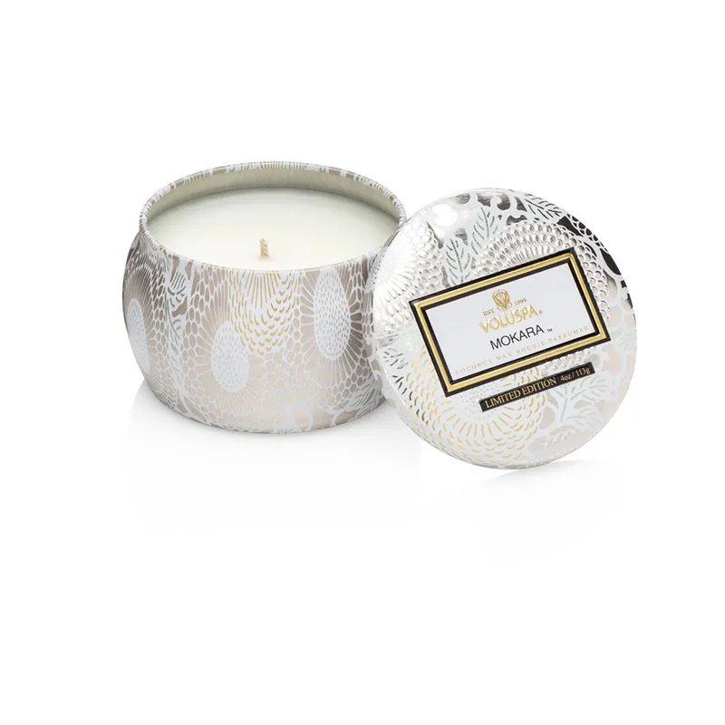 Alternativ bild 0 för Voluspa Mokara Japonica Decorative Tin Candle 25h 113 g