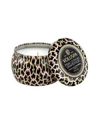 Produktfoto för Voluspa Pink Citron Grapefruit Mini Tin Candle 25h