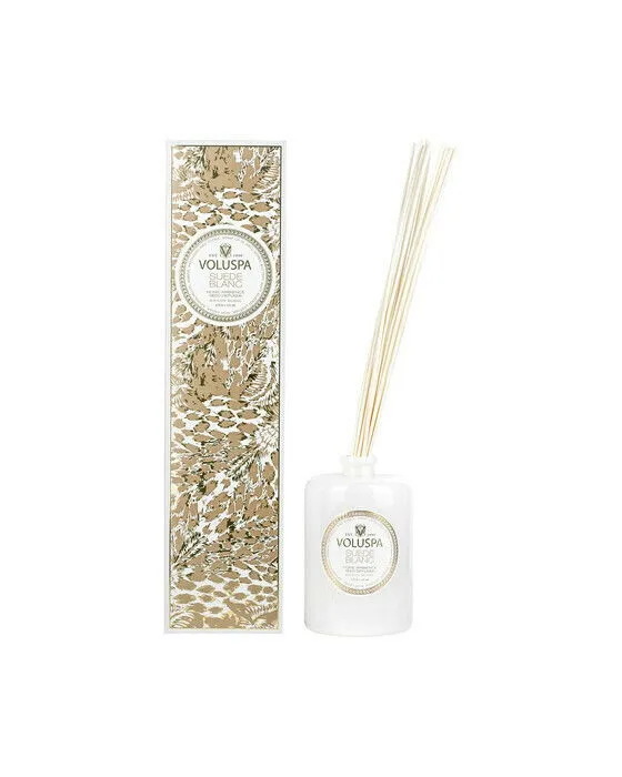 Bild 1 för Voluspa Reed Diffuser Suede Blanc - 177 ml