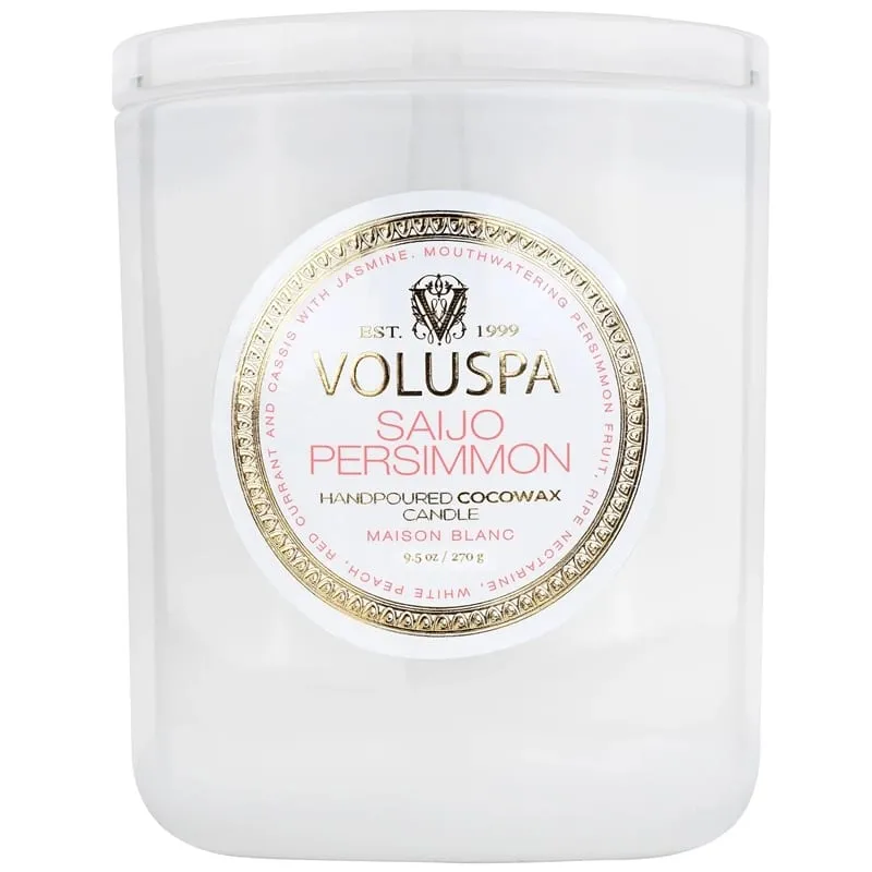 Alternativ bild 0 för Voluspa Saijo Persimmon Maison Blanc Boxed Candle 60h