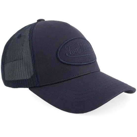 Bild 2 för Von Dutch - Blå trucker Keps - Oval Patch Navy Trucker @ Hatstore