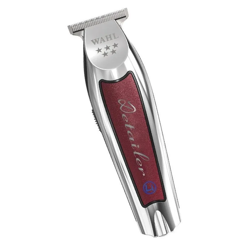 Alternativ bild 0 för Wahl Cordless Detailer Li, Burgundy, Silver, 0,4 mm, 3,8 cm, Stål, 6800 rpm, AC/Batteri