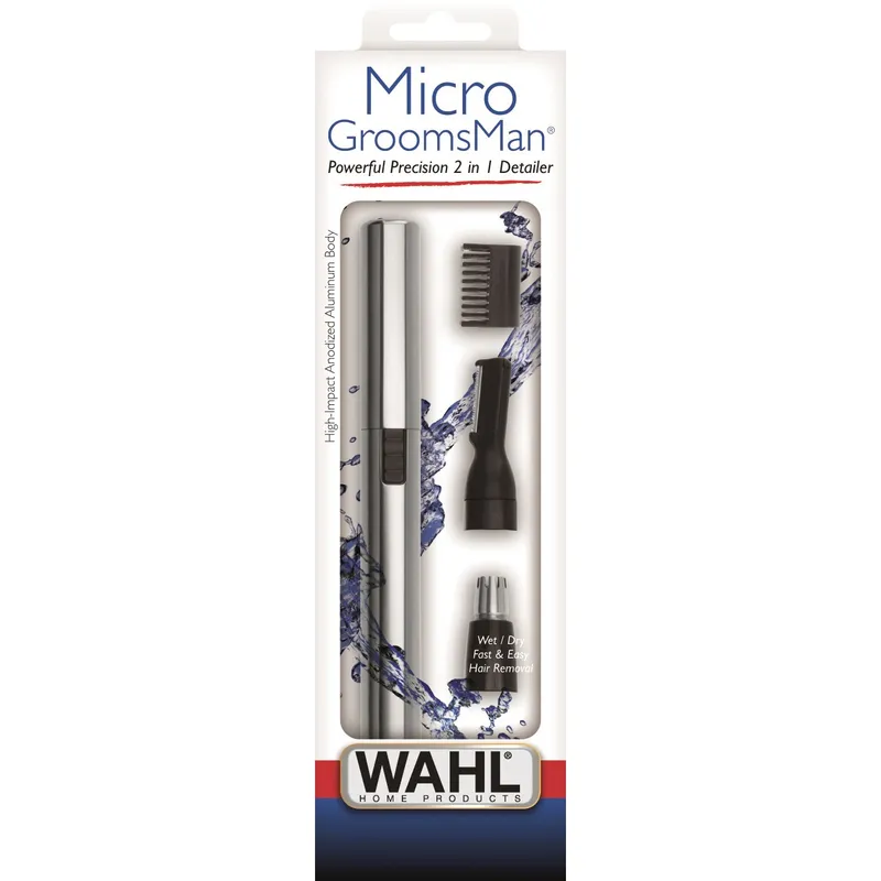 Bild 2 för Wahl Näshårtrimmer Micro Groomsman 5640-616