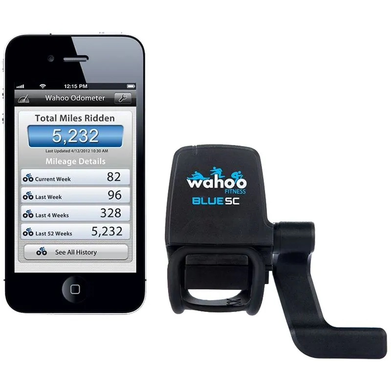 Bild 2 för Wahoo Bluesc Speed/Cadence Bt 4.0 / Ant+, Trainertillbehör