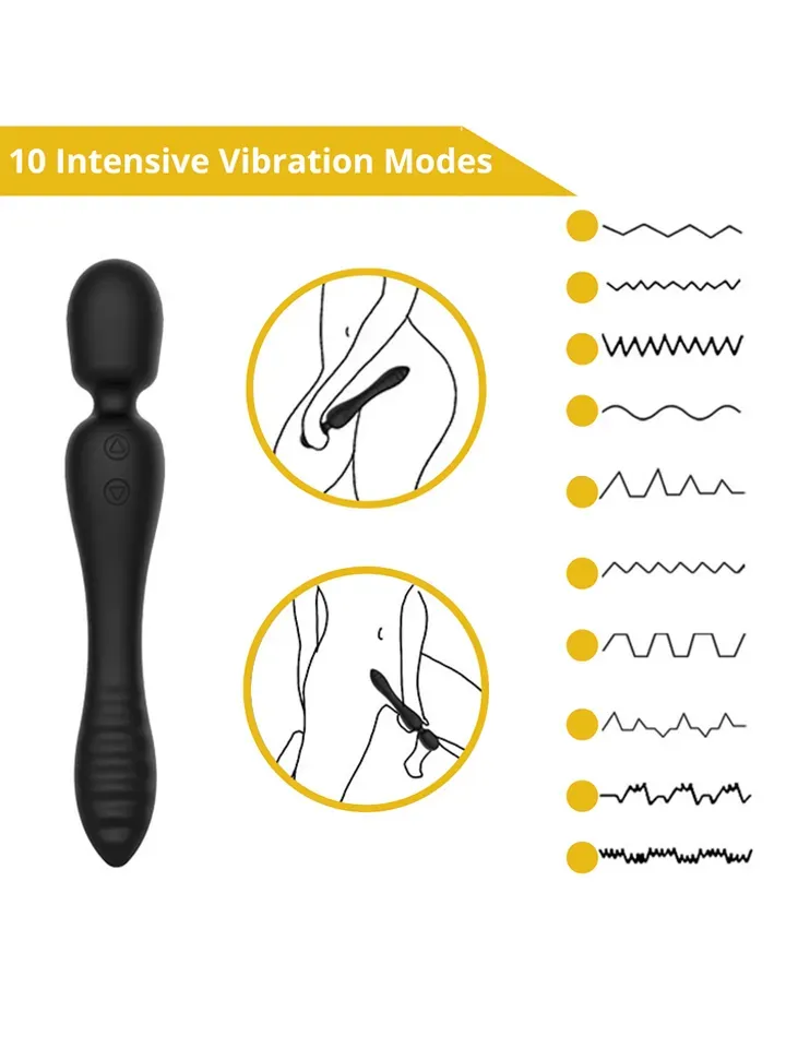 Bild 2 för Wand Massager &amp; G-spot Vibrator