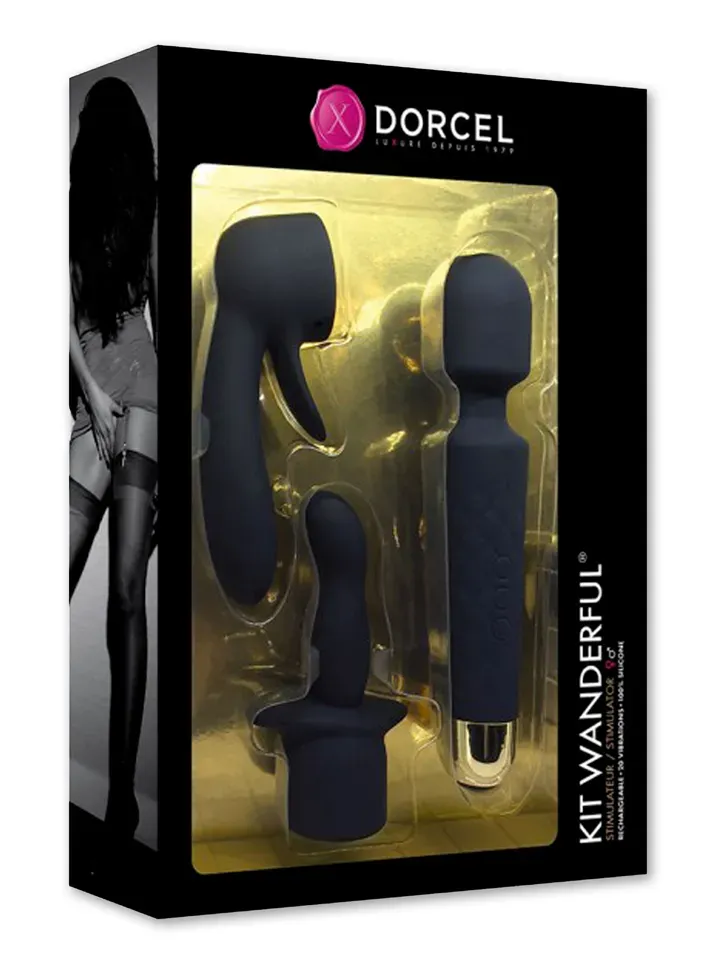 Bild 1 för Wanderful Kit - Uppladdningsbar Wand Med Tillbehör
