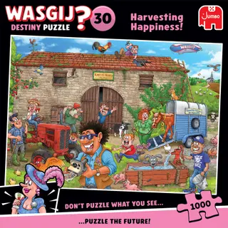 Produktfoto för Wasgij Destiny 30 Harvesting Happiness Pussel 1000 bitar