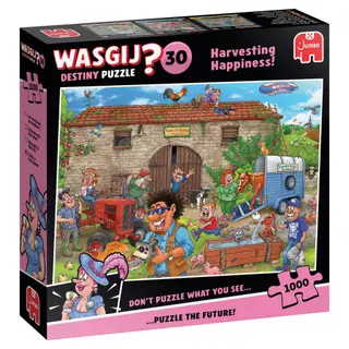 Produktfoto för Wasgij Destiny 30 Harvesting Happiness Pussel 1000 bitar