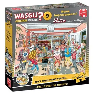 Produktfoto för Wasgij Retro Original 9 - Home Improvements! (1000)