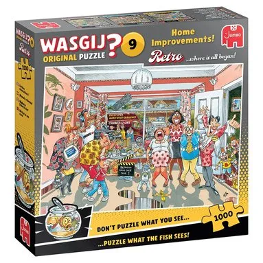 Alternativ bild 0 för Wasgij Retro Original 9 - Home Improvements! (1000)