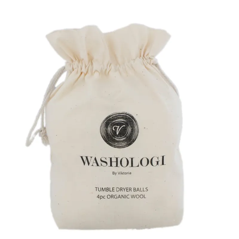 Bild 2 för WASHOLOGI Organic Tumble Dryer Balls 4 st