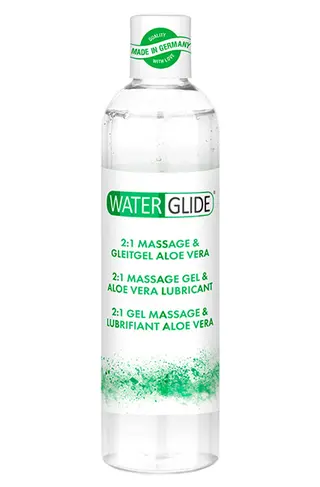 Produktfoto för WaterGlide 2 in 1 Massage Aloe Vera 300 ml
