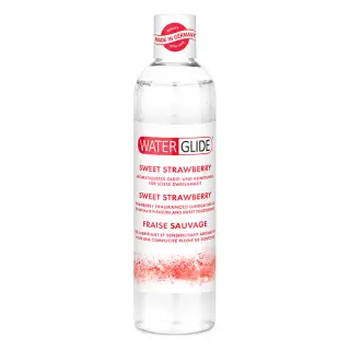 Produktfoto för Waterglide: Sweet Strawberry, Lube & Sensation Gel, 300 ml