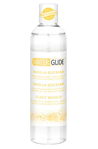 Produktfoto för Waterglide: Vanilla Icecream, Lube & Sensation Gel, 300 ml