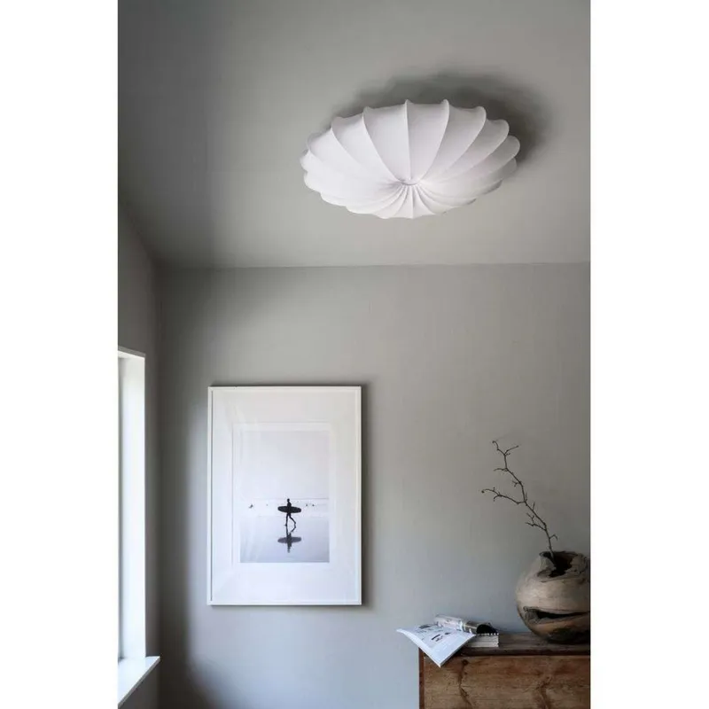 Bild 2 för Watt & Veke Anna plafond, bomull, vit, 40 cm