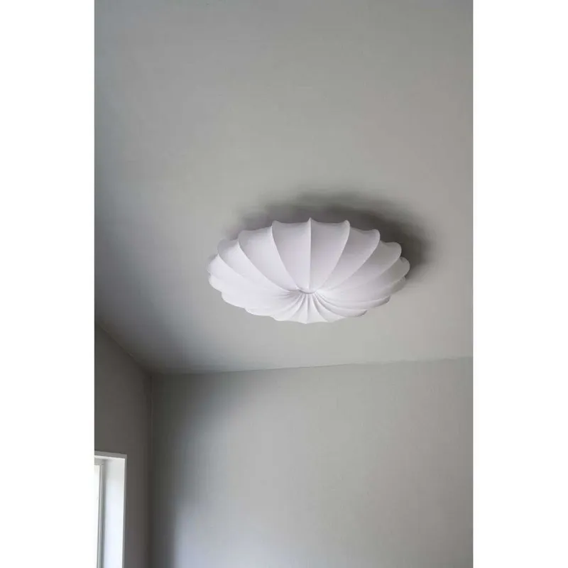 Bild 1 för Watt & Veke Anna plafond, bomull, vit, 60 cm