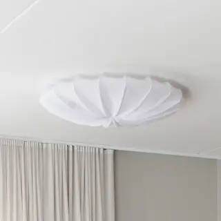 Produktfoto för Watt & Veke Anna plafond, linne, 80 cm, vit