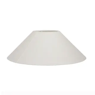 Produktfoto för Watt & Veke Basic Flat lampskärm, vit, 30 cm
