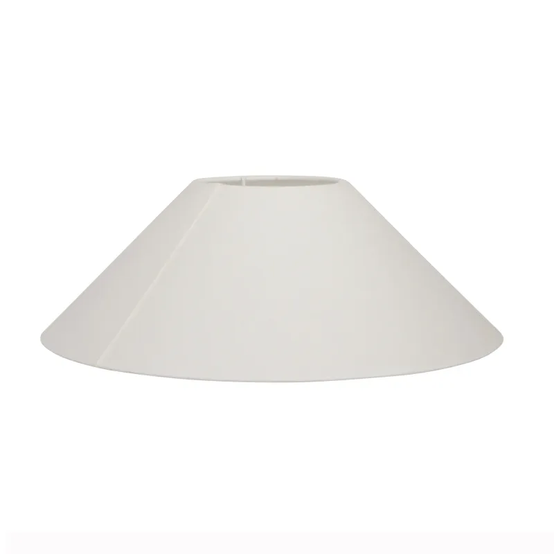 Alternativ bild 0 för Watt & Veke Basic Flat lampskärm, vit, 30 cm