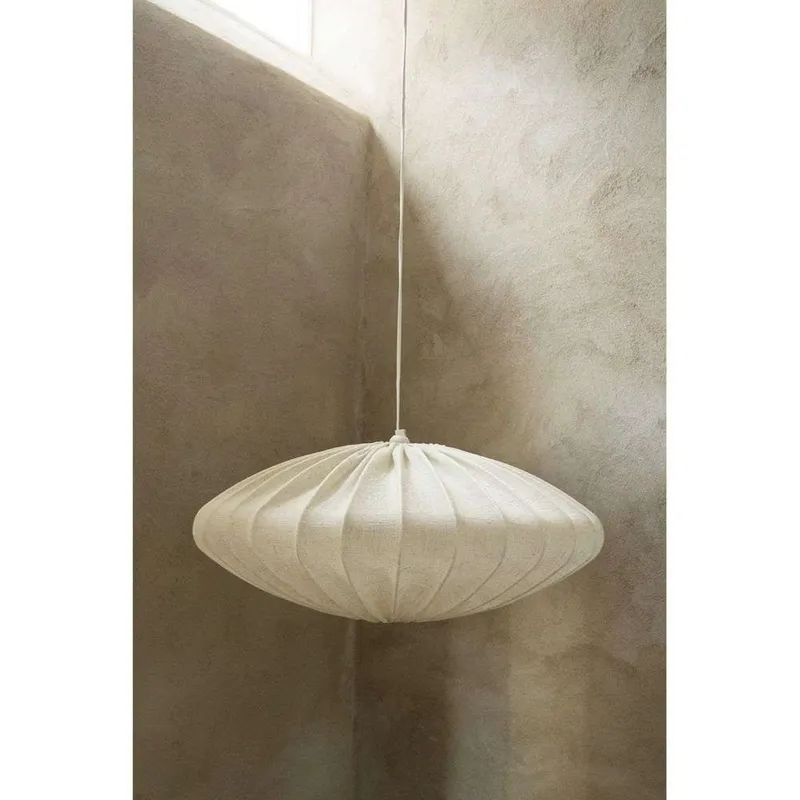Bild 1 för Watt & Veke Ellipse taklampa, 65 cm, linne, natural
