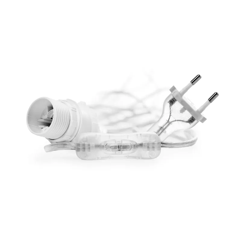 Alternativ bild 0 för Watt & Veke Kabel med strömbrytare, 5 m, transparent