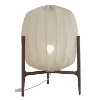 Produktfoto för Watt & Veke Prisma floor golvlampa Ø48 cm Dark ash-natural
