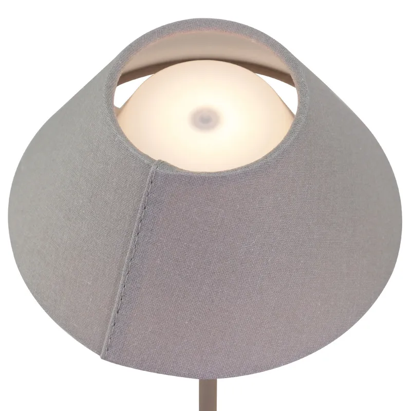 Bild 4 för Watt & Veke Teya bordslampa portable Warm grey, Ø15x26 cm