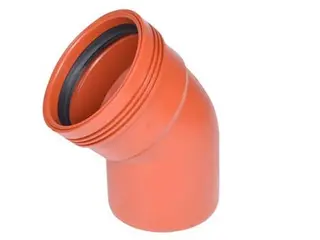 Produktfoto för Wavin 160 mm 45 gr. PP-slangböj 160 mm 45 gr
