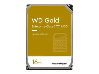 Produktfoto för WD Gold - 16TB - Hårddisk - WD161KRYZ - SATA-600 - 3,5"