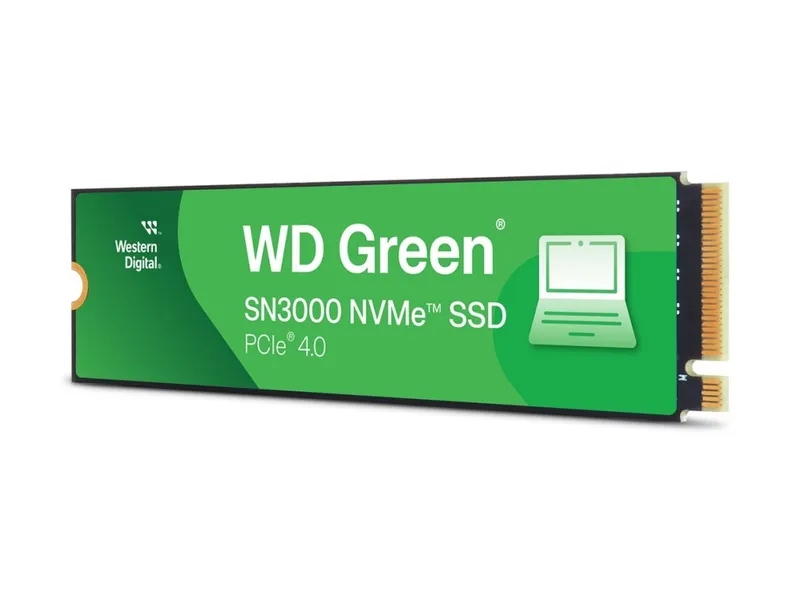 Alternativ bild 0 för WD Green SN3000 SSD - 500GB - PCIe 4.0 - M.2 2280