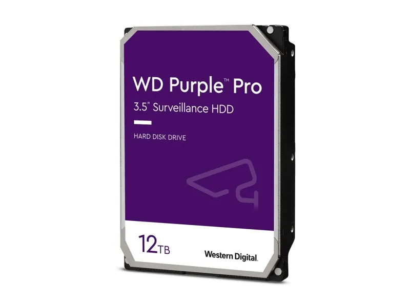 Alternativ bild 0 för WD Purple Pro 122PURP - hard drive - 12 TB - SATA 6Gb/s - 12TB - Hårddisk - WD122PURP - SATA-600 - 3,5"