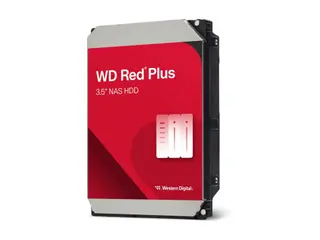 Produktfoto för WD Red Plus 100EFGX - hard drive - 10 TB - SATA 6Gb/s - 10TB - Hårddisk - WD100EFGX - SATA-600 - 3,5"