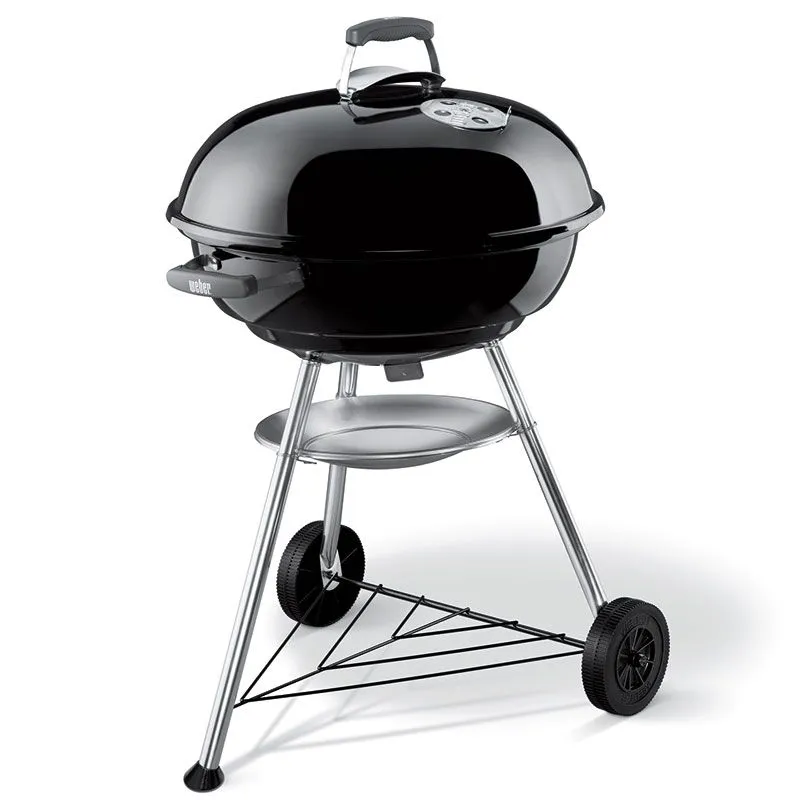 Alternativ bild 0 för Weber Compact, Grill, 1 zone(s), Floor, Kittel, Galler, Svart