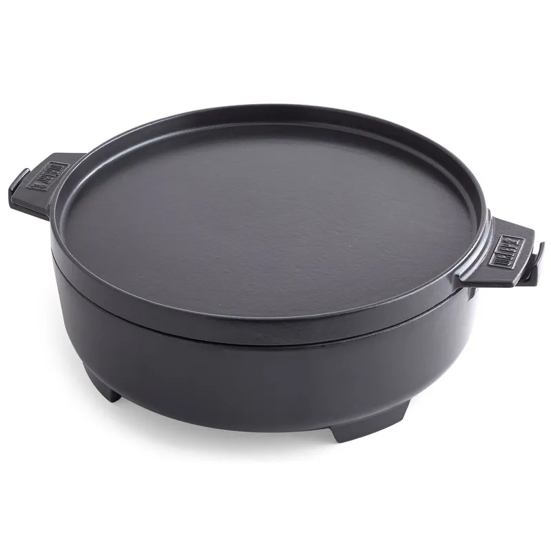 Alternativ bild 0 för Weber, Gjutjärnsgryta duo gbs black