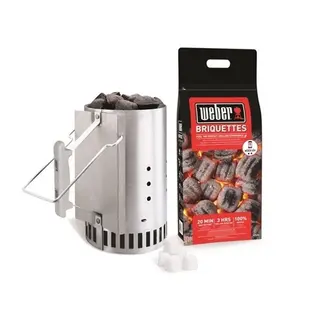 Produktfoto för Weber Rapidfire Chimney Starter Set