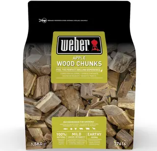 Produktfoto för Weber Smoking Wood Chunks - Äpple