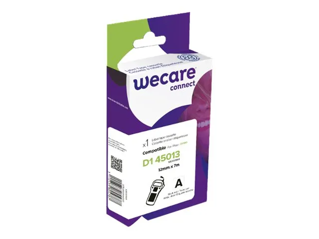 Alternativ bild 0 för Wecare Tape 12mm Svart på Vit