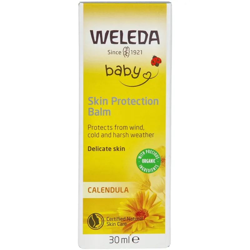 Bild 2 för Weleda Baby Calendula Wind & Weather Cream 30 ml
