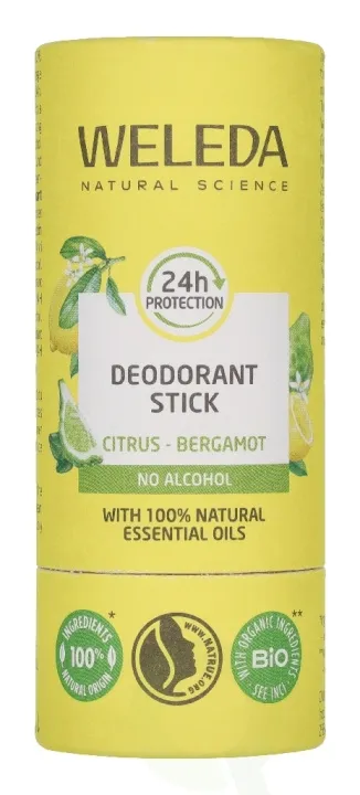 Alternativ bild 0 för Weleda Deodorant stick Citrus-Bergamot