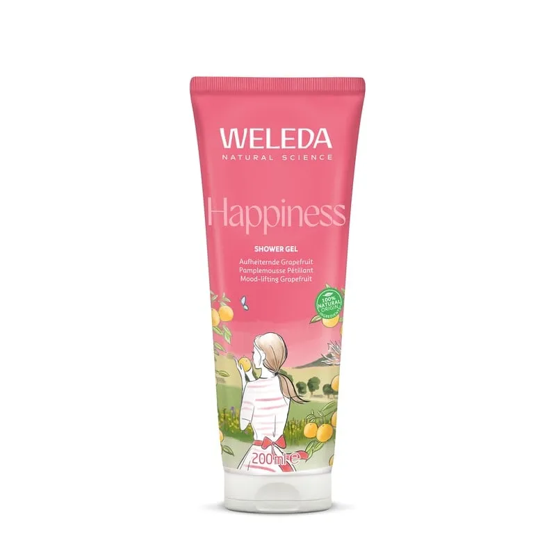 Bild 1 för Weleda Happiness Shower Gel Grapefruit 200 ml