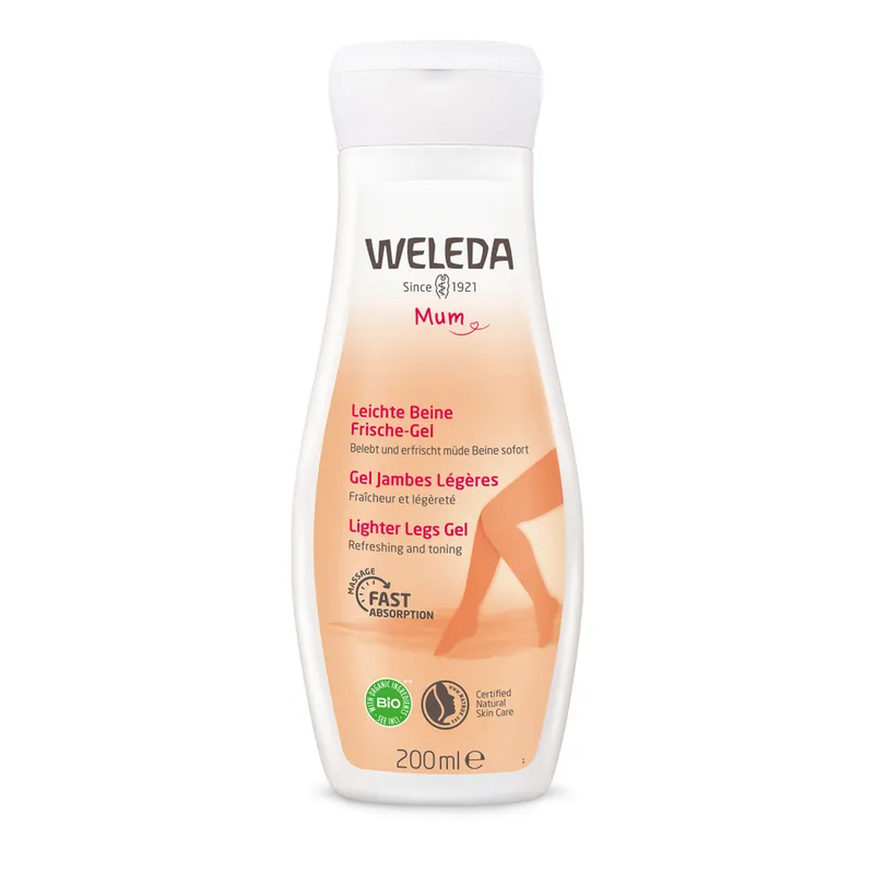 Bild 2 för Weleda Lighter Legs Gel 200 ml