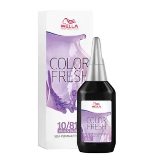 Produktfoto för Wella Color Fresh 10/81 Lightest Pearl Ash Blonde 75ml