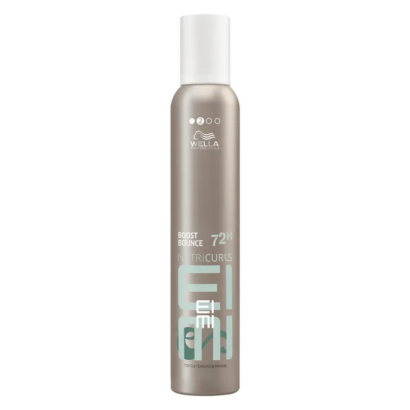 Bild 1 för Wella EIMI Boost Bounce, Hårmousse, Unisex, 300 ml, Alla hår, Lockigt hår, Lockar, Alla färger