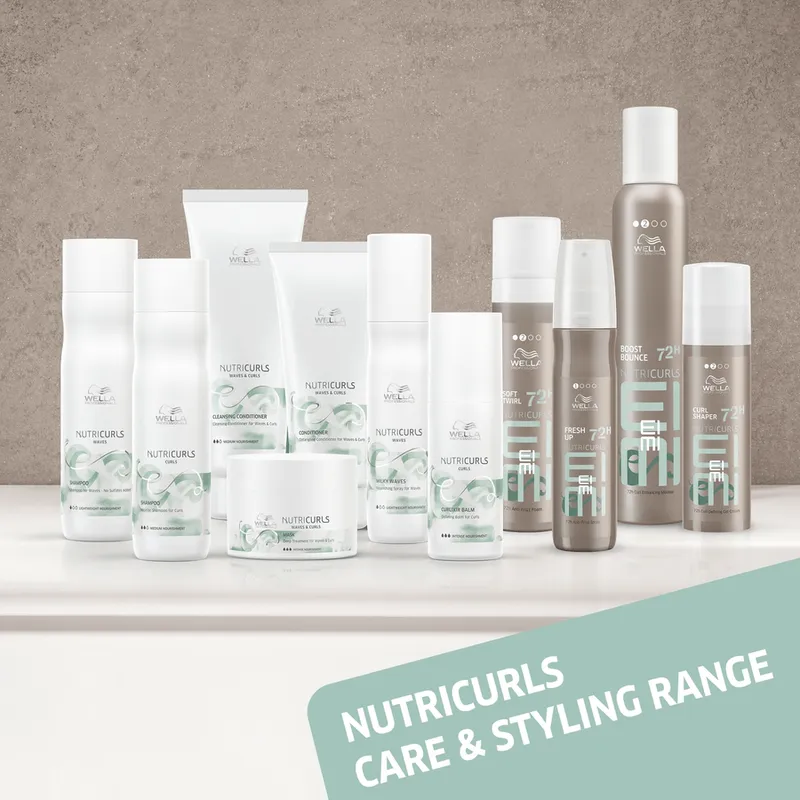Bild 5 för Wella EIMI Boost Bounce, Hårmousse, Unisex, 300 ml, Alla hår, Lockigt hår, Lockar, Alla färger