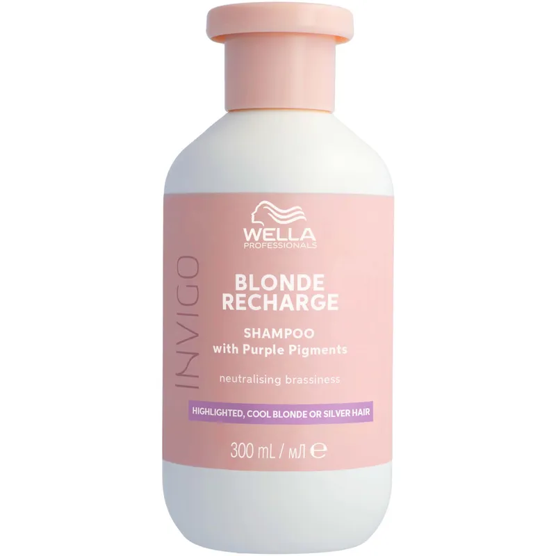 Bild 1 för Wella Professionals Invigo Blonde Recharge Cool Blonde Schampo 300 ml
