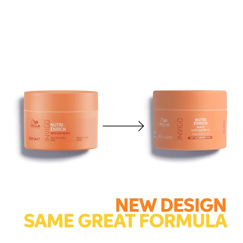 Bild 2 för Wella Professionals Invigo Nutri Enrich Mask Dry Hair 150 ml
