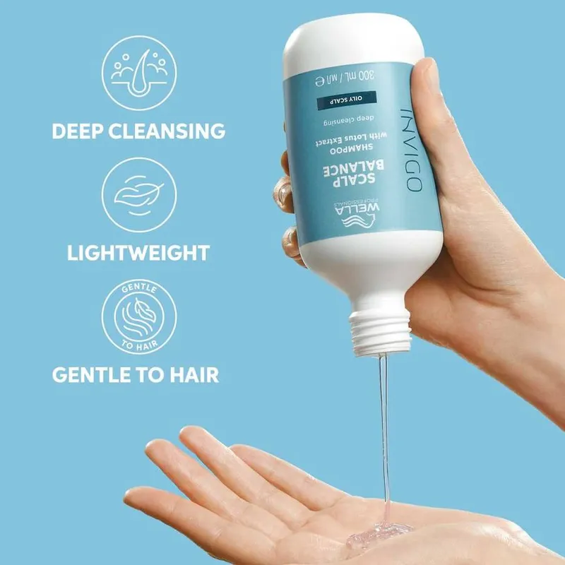 Bild 3 för Wella Professionals Invigo Scalp Balance Oily Scalp Schampo 300 ml
